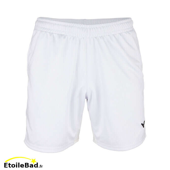 Victor short badminton blanc