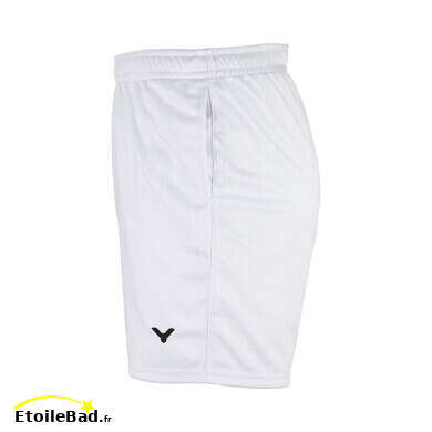 Victor short badminton blanc